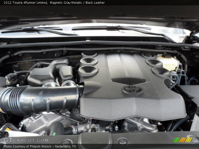 Magnetic Gray Metallic / Black Leather 2012 Toyota 4Runner Limited