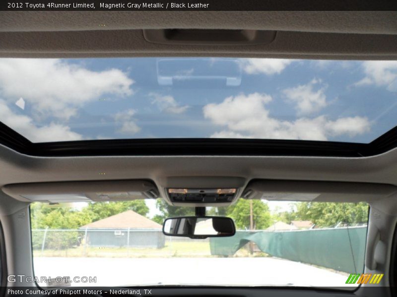 Magnetic Gray Metallic / Black Leather 2012 Toyota 4Runner Limited