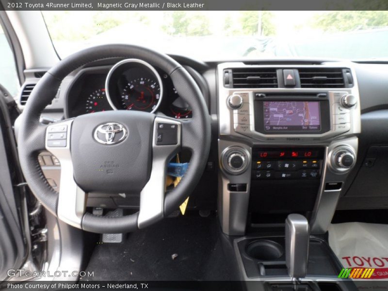 Magnetic Gray Metallic / Black Leather 2012 Toyota 4Runner Limited