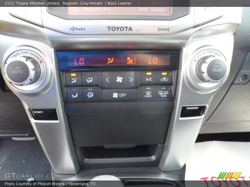Magnetic Gray Metallic / Black Leather 2012 Toyota 4Runner Limited
