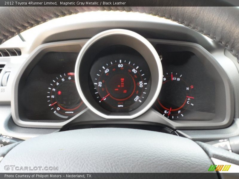 Magnetic Gray Metallic / Black Leather 2012 Toyota 4Runner Limited