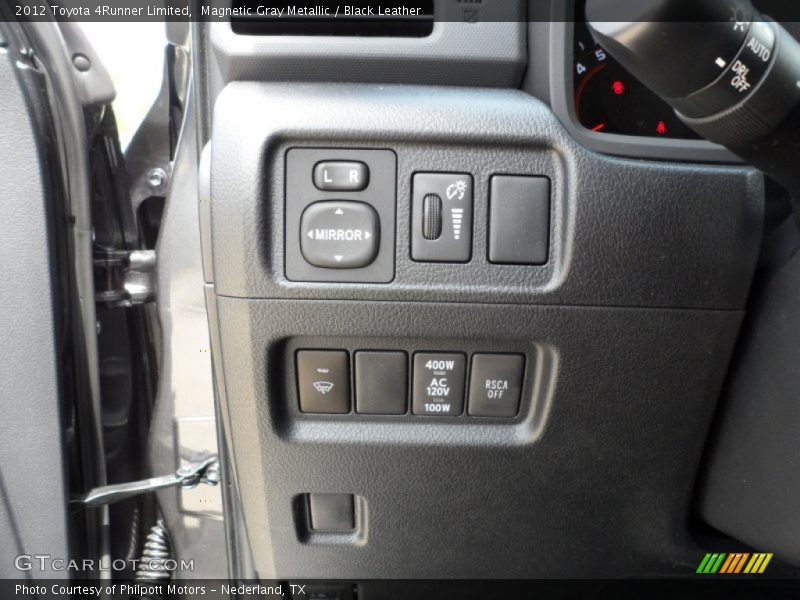 Magnetic Gray Metallic / Black Leather 2012 Toyota 4Runner Limited