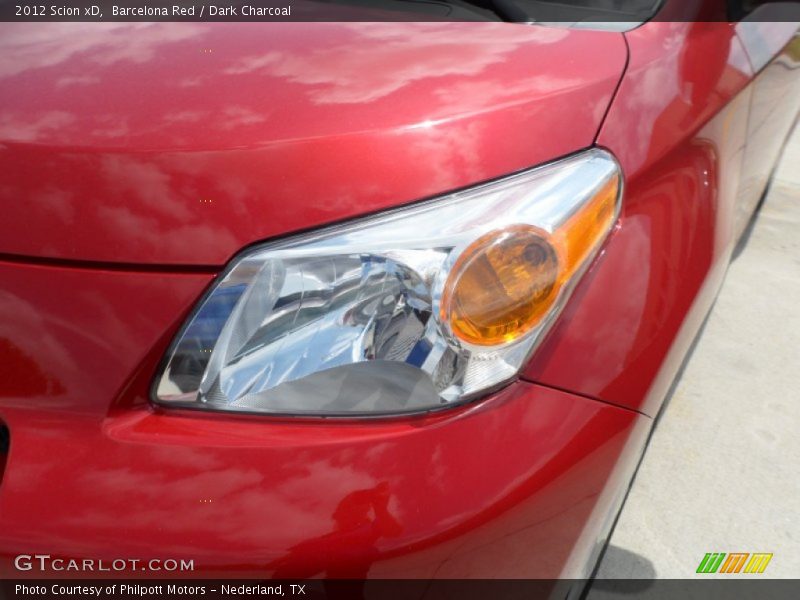 Barcelona Red / Dark Charcoal 2012 Scion xD