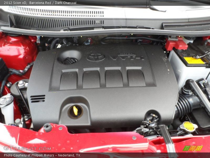Barcelona Red / Dark Charcoal 2012 Scion xD