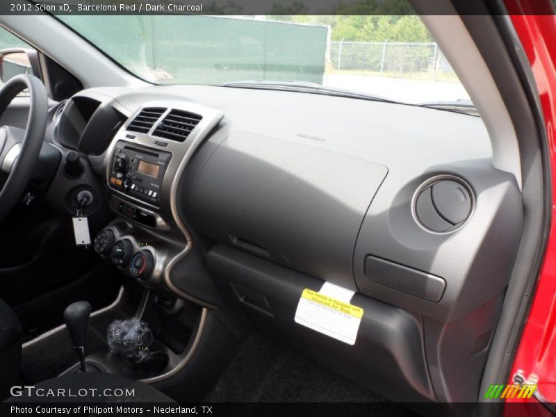Barcelona Red / Dark Charcoal 2012 Scion xD