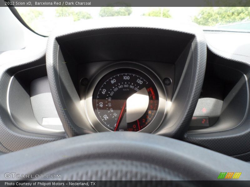 Barcelona Red / Dark Charcoal 2012 Scion xD