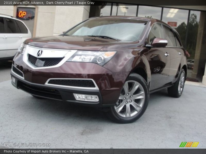  2010 MDX Advance Dark Cherry Pearl