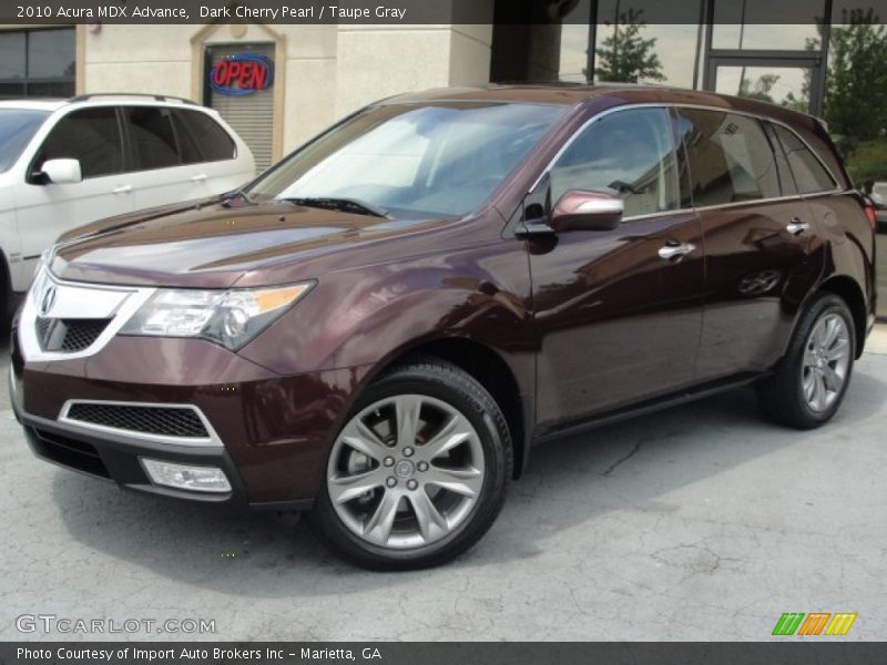Front 3/4 View of 2010 MDX Advance