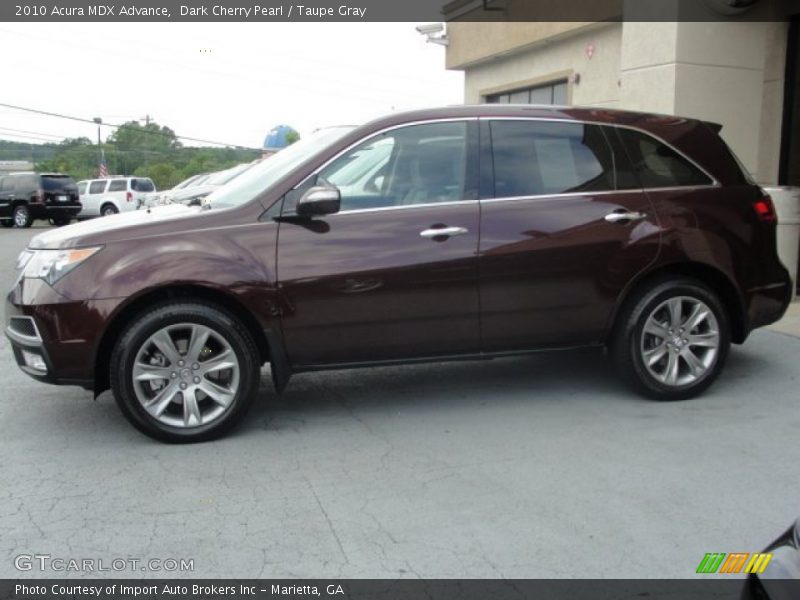  2010 MDX Advance Dark Cherry Pearl