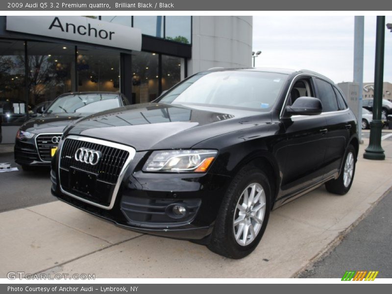 Brilliant Black / Black 2009 Audi Q5 3.2 Premium quattro