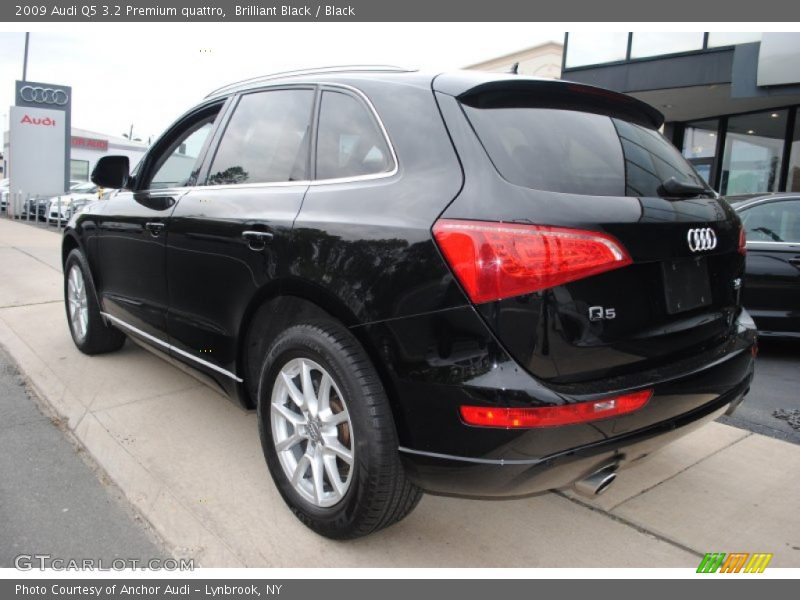 Brilliant Black / Black 2009 Audi Q5 3.2 Premium quattro