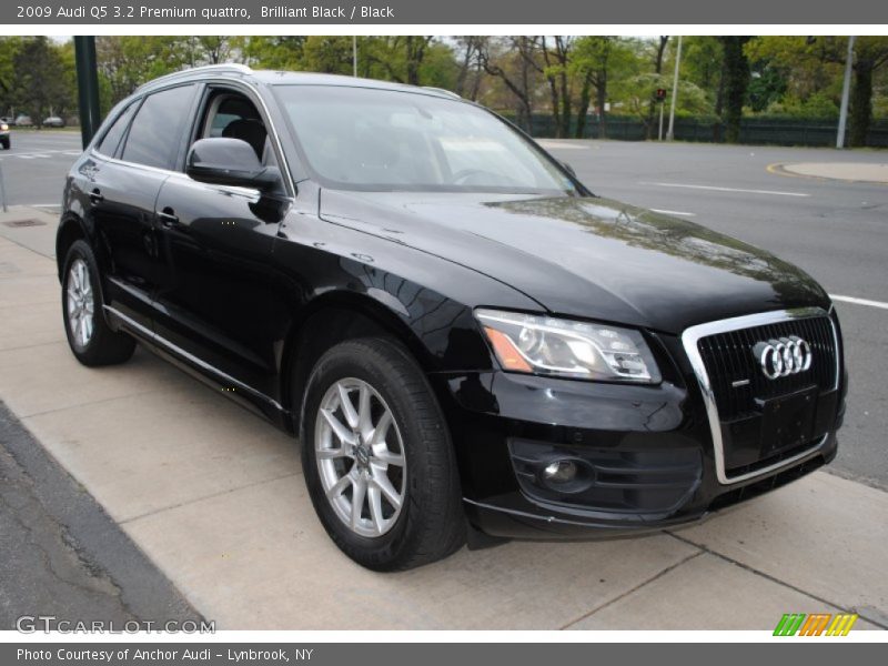 Brilliant Black / Black 2009 Audi Q5 3.2 Premium quattro