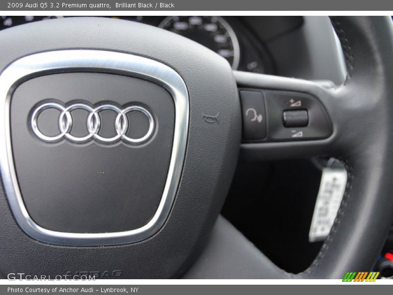 Brilliant Black / Black 2009 Audi Q5 3.2 Premium quattro