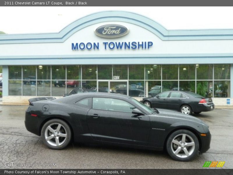 Black / Black 2011 Chevrolet Camaro LT Coupe