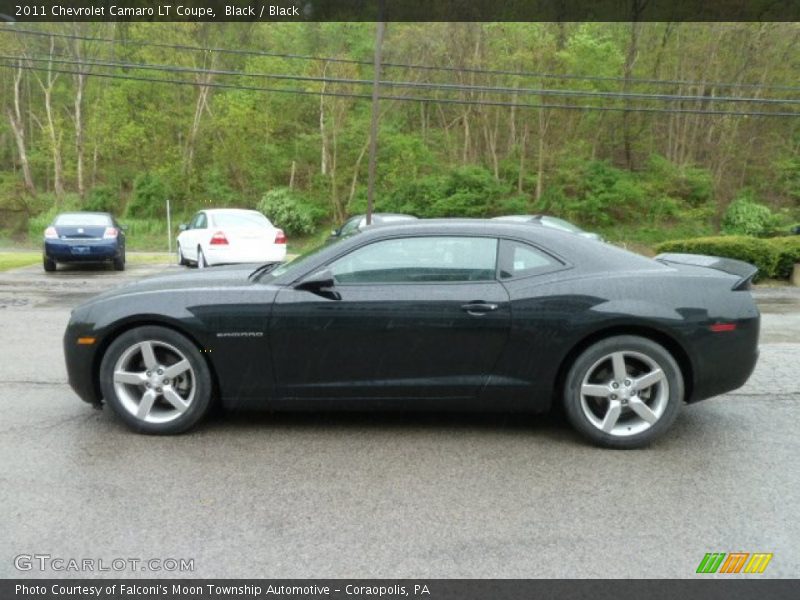 Black / Black 2011 Chevrolet Camaro LT Coupe