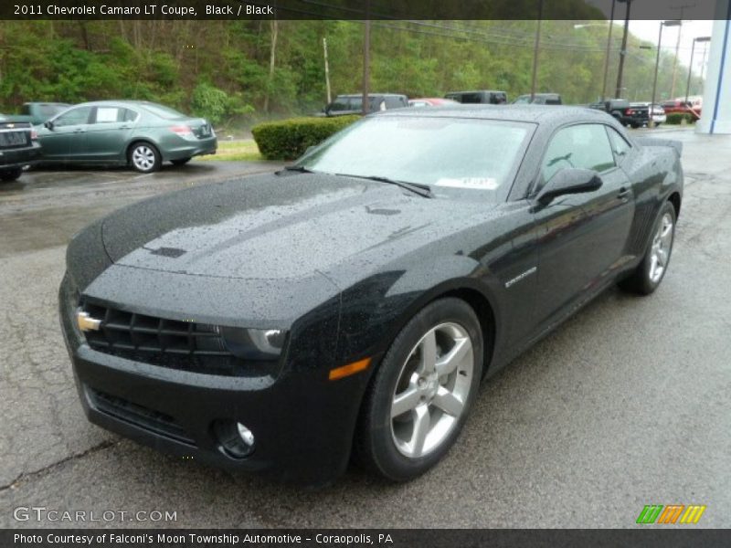 Black / Black 2011 Chevrolet Camaro LT Coupe