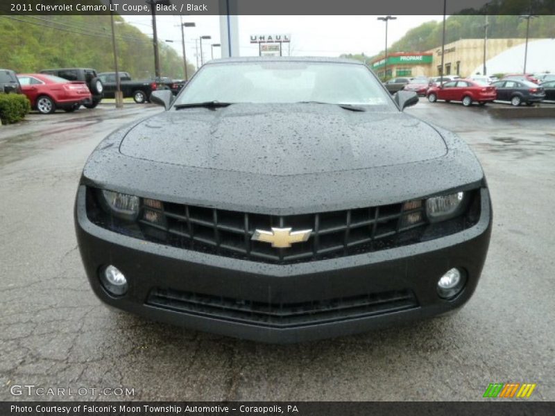 Black / Black 2011 Chevrolet Camaro LT Coupe
