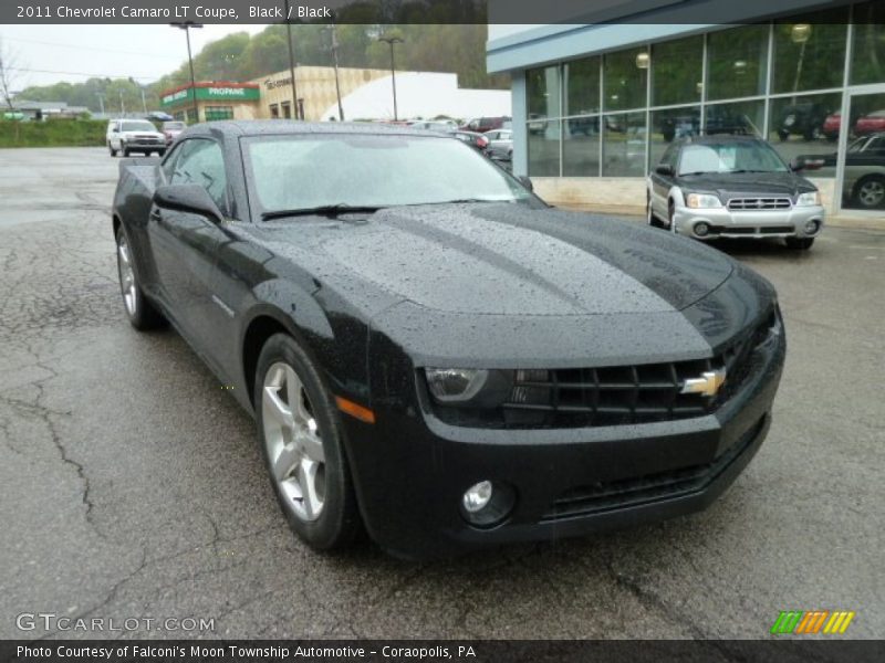 Black / Black 2011 Chevrolet Camaro LT Coupe