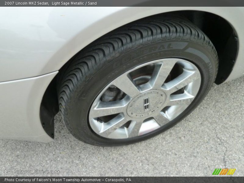 Light Sage Metallic / Sand 2007 Lincoln MKZ Sedan