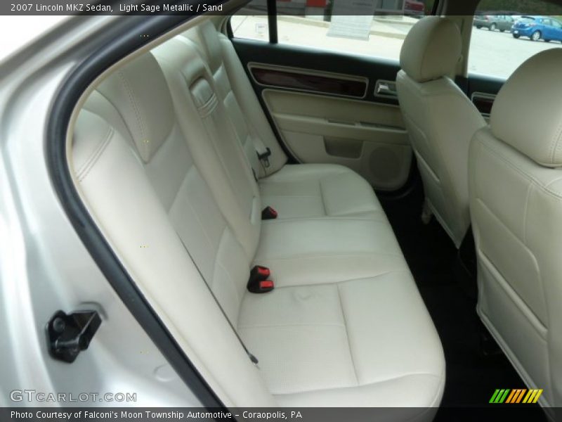 Light Sage Metallic / Sand 2007 Lincoln MKZ Sedan