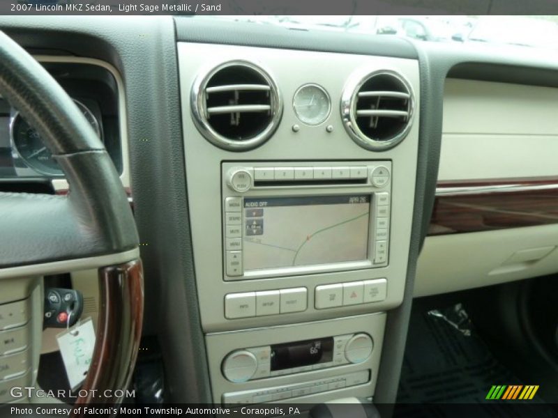 Light Sage Metallic / Sand 2007 Lincoln MKZ Sedan