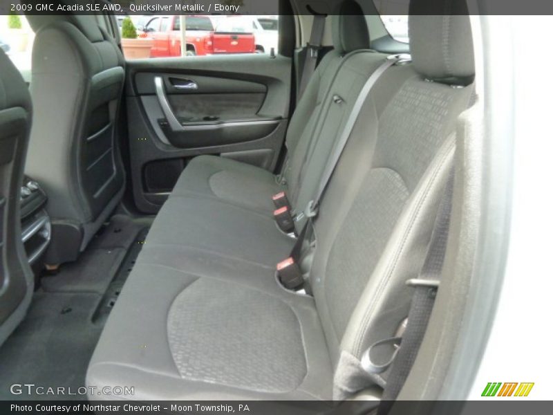 Quicksilver Metallic / Ebony 2009 GMC Acadia SLE AWD