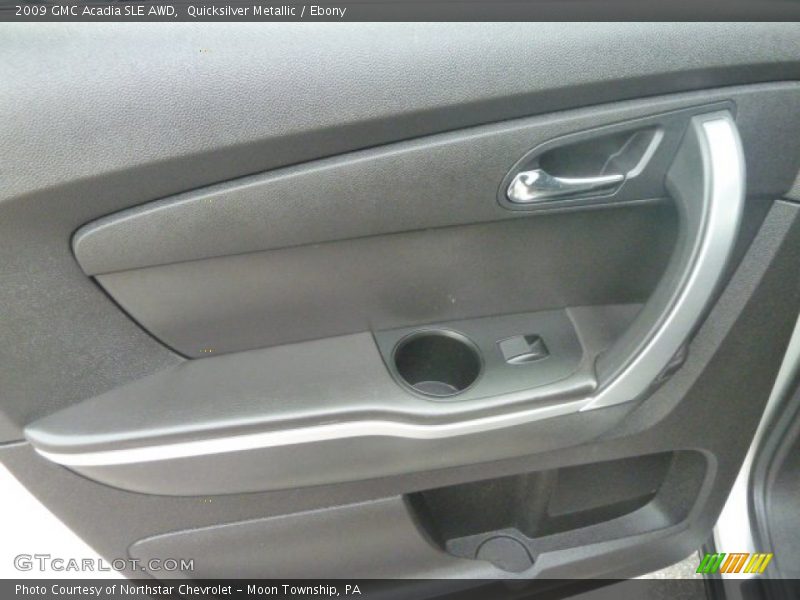 Quicksilver Metallic / Ebony 2009 GMC Acadia SLE AWD