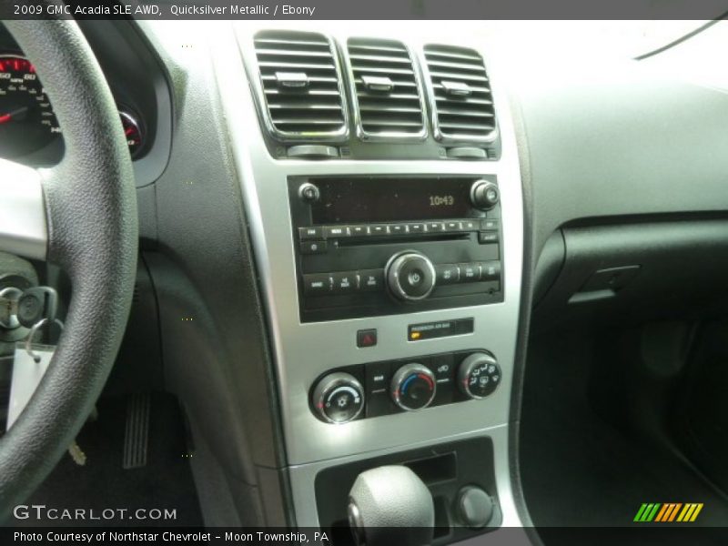 Quicksilver Metallic / Ebony 2009 GMC Acadia SLE AWD