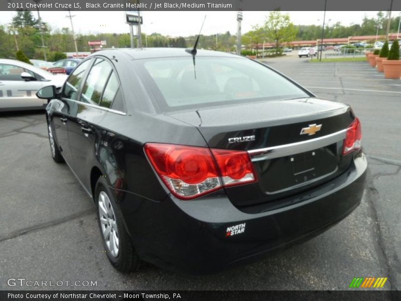 Black Granite Metallic / Jet Black/Medium Titanium 2011 Chevrolet Cruze LS