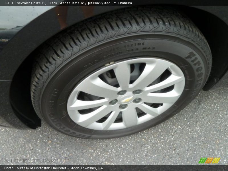 Black Granite Metallic / Jet Black/Medium Titanium 2011 Chevrolet Cruze LS