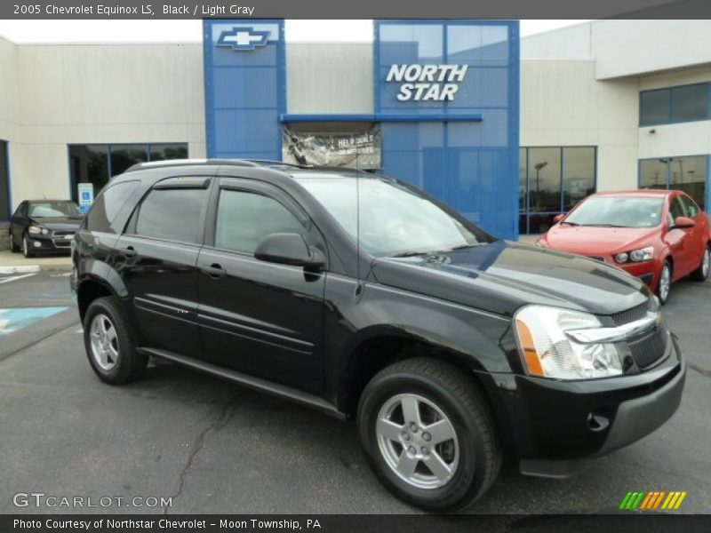 Black / Light Gray 2005 Chevrolet Equinox LS