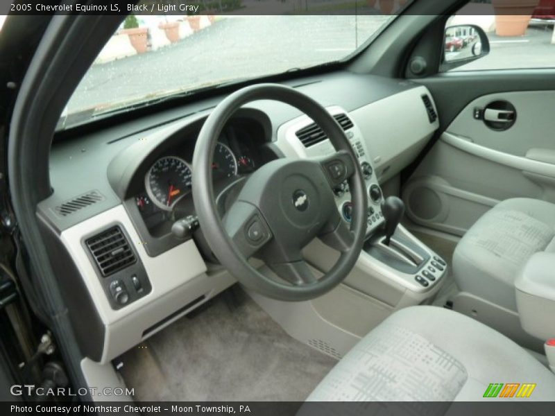 Black / Light Gray 2005 Chevrolet Equinox LS