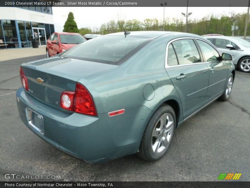  2009 Malibu LT Sedan Silver Moss Metallic