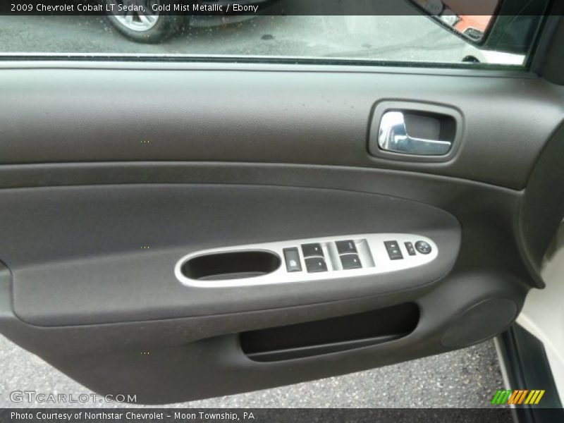 Gold Mist Metallic / Ebony 2009 Chevrolet Cobalt LT Sedan