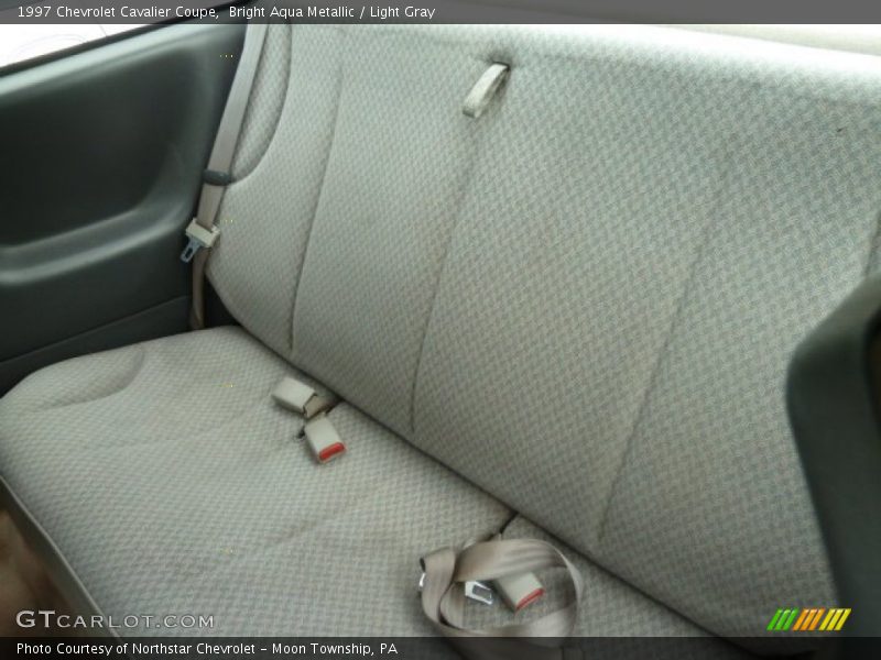 Bright Aqua Metallic / Light Gray 1997 Chevrolet Cavalier Coupe