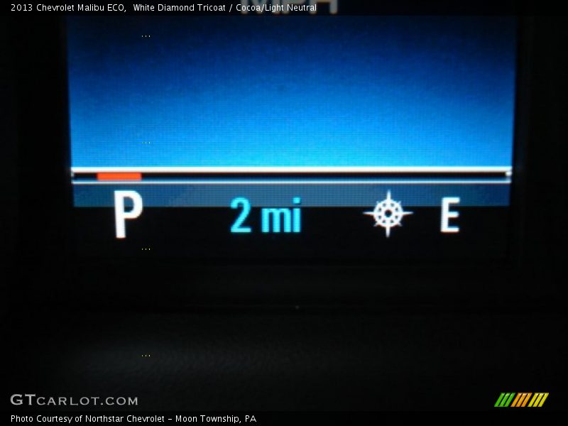 White Diamond Tricoat / Cocoa/Light Neutral 2013 Chevrolet Malibu ECO
