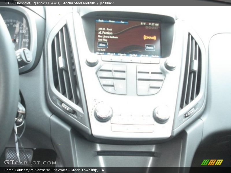 Mocha Steel Metallic / Jet Black 2012 Chevrolet Equinox LT AWD