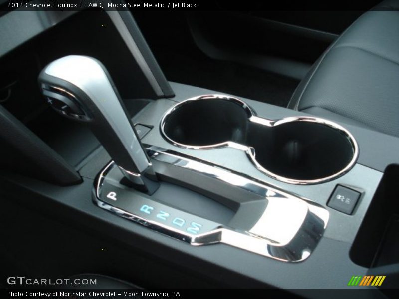 Mocha Steel Metallic / Jet Black 2012 Chevrolet Equinox LT AWD