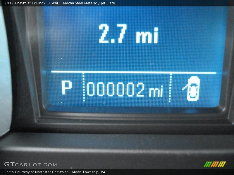 Mocha Steel Metallic / Jet Black 2012 Chevrolet Equinox LT AWD