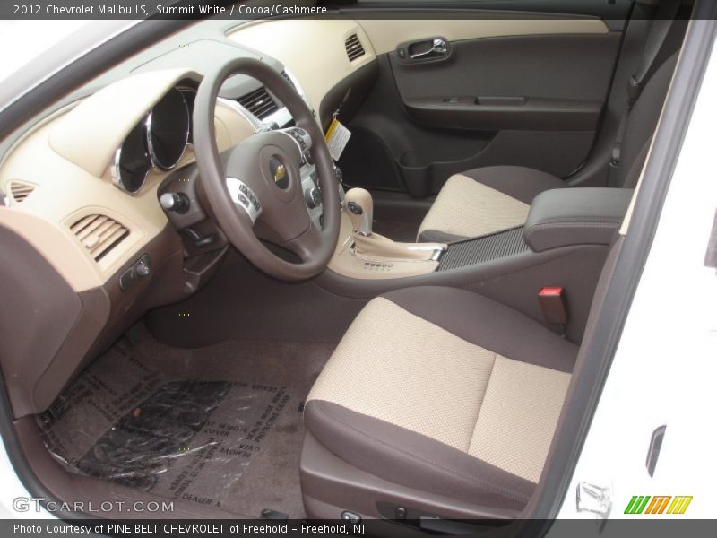 Summit White / Cocoa/Cashmere 2012 Chevrolet Malibu LS