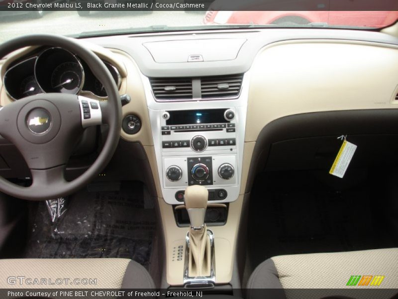 Black Granite Metallic / Cocoa/Cashmere 2012 Chevrolet Malibu LS
