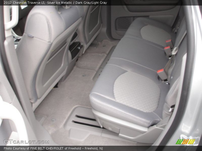 Silver Ice Metallic / Dark Gray/Light Gray 2012 Chevrolet Traverse LS