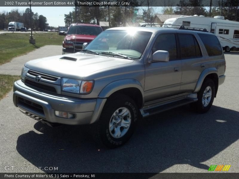 Thunder Cloud Metallic / Gray 2002 Toyota 4Runner Sport Edition 4x4