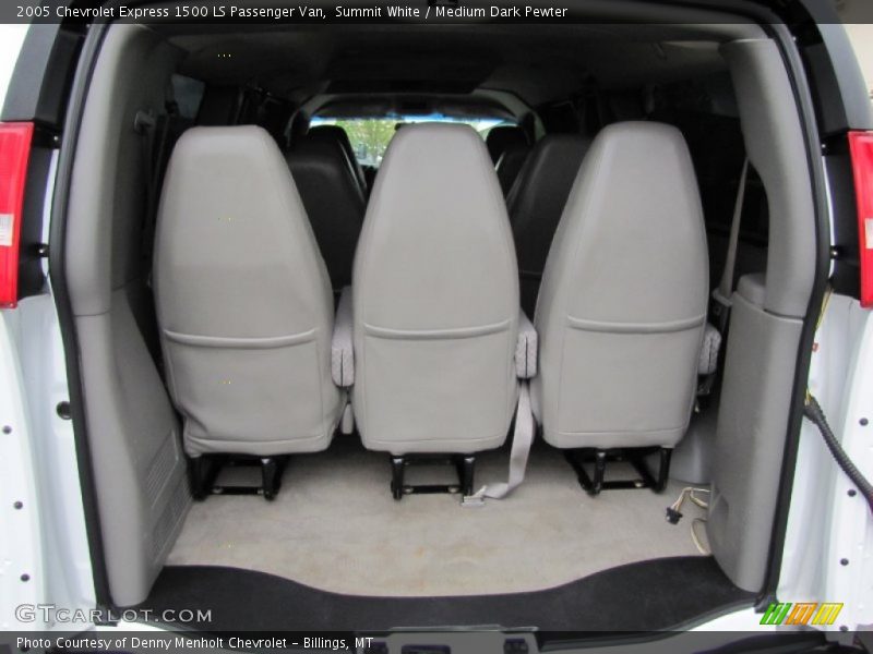 Summit White / Medium Dark Pewter 2005 Chevrolet Express 1500 LS Passenger Van