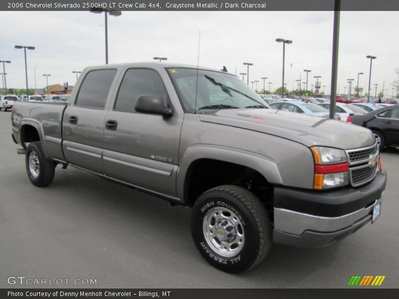 Graystone Metallic / Dark Charcoal 2006 Chevrolet Silverado 2500HD LT Crew Cab 4x4