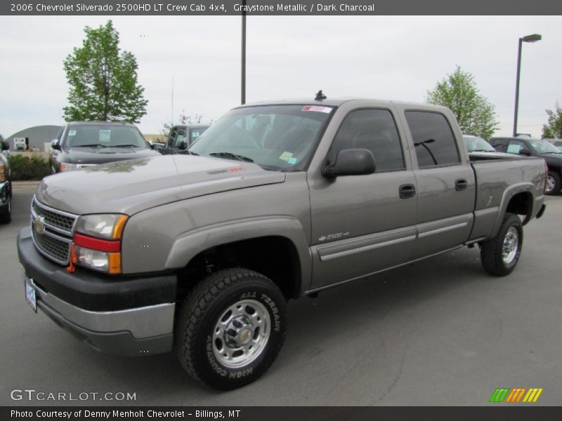 Graystone Metallic / Dark Charcoal 2006 Chevrolet Silverado 2500HD LT Crew Cab 4x4