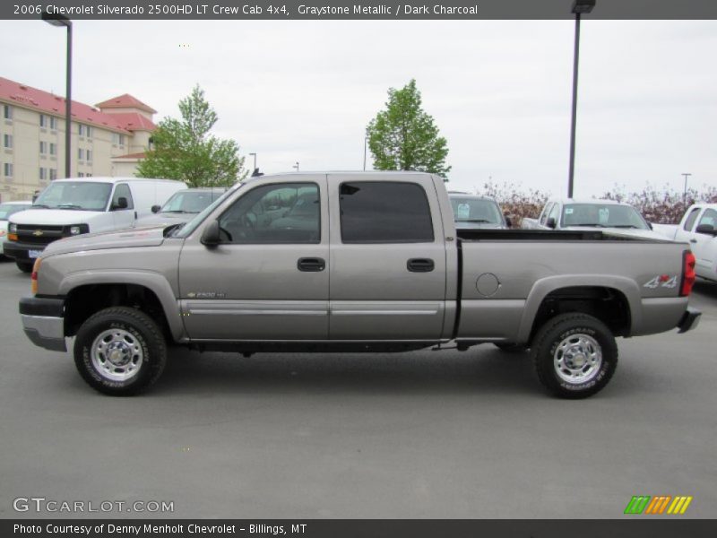 Graystone Metallic / Dark Charcoal 2006 Chevrolet Silverado 2500HD LT Crew Cab 4x4