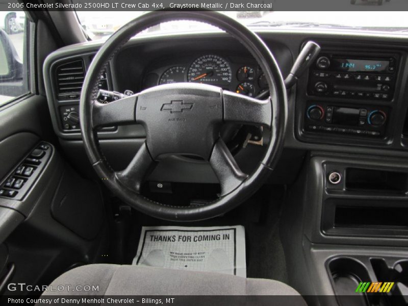 Graystone Metallic / Dark Charcoal 2006 Chevrolet Silverado 2500HD LT Crew Cab 4x4