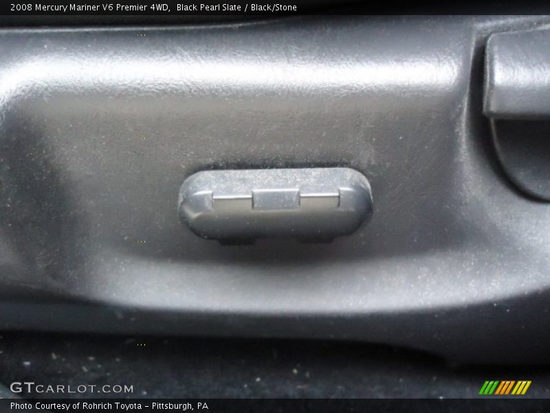 Black Pearl Slate / Black/Stone 2008 Mercury Mariner V6 Premier 4WD