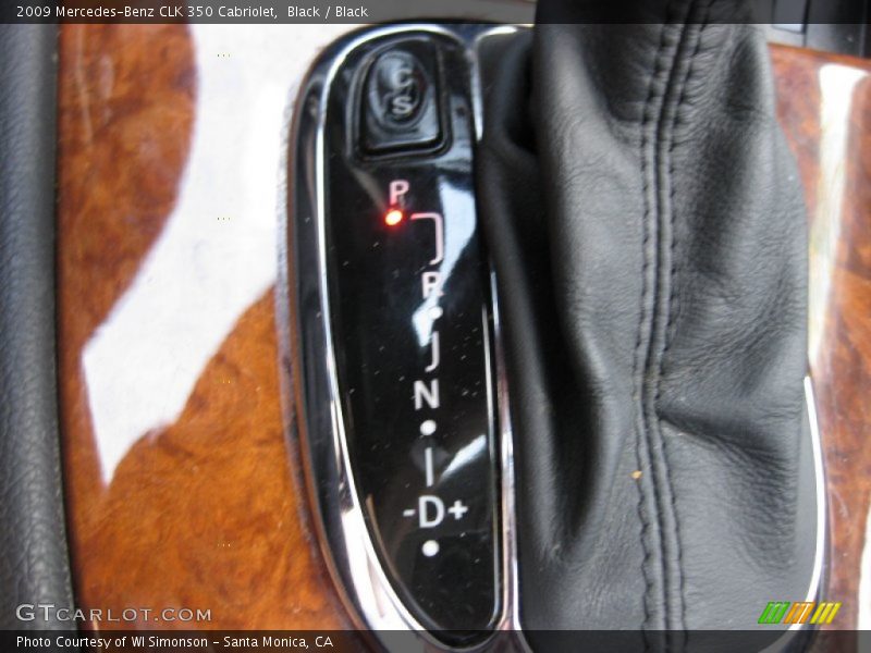 Black / Black 2009 Mercedes-Benz CLK 350 Cabriolet